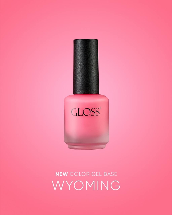 Кольорова база GLOSS Color Base Gel Wyoming, 11 мл