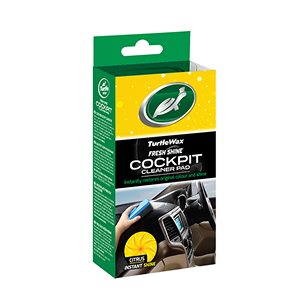 Губка для очищення панелі приладів "Цитрус" Turtle Wax Cockpit Cleaner Pad 1 шт
