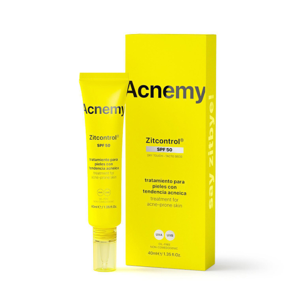 Acnemy Zitcontrol SPF 50 - Сонцезахист для жирної та проблемної шкіри