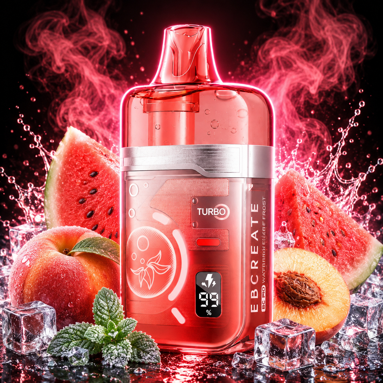 BC Pro 40000 Watermelon Peach Frost (Кавун Персик з прохолодою)