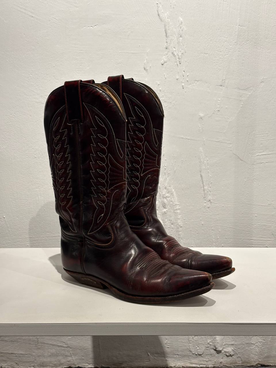 Vintage Sendra Cowboy leather черевики