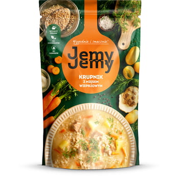 🇵🇱 "JEMY JEMY" Sopa de pepino con carne de cerdo, 450 g.
