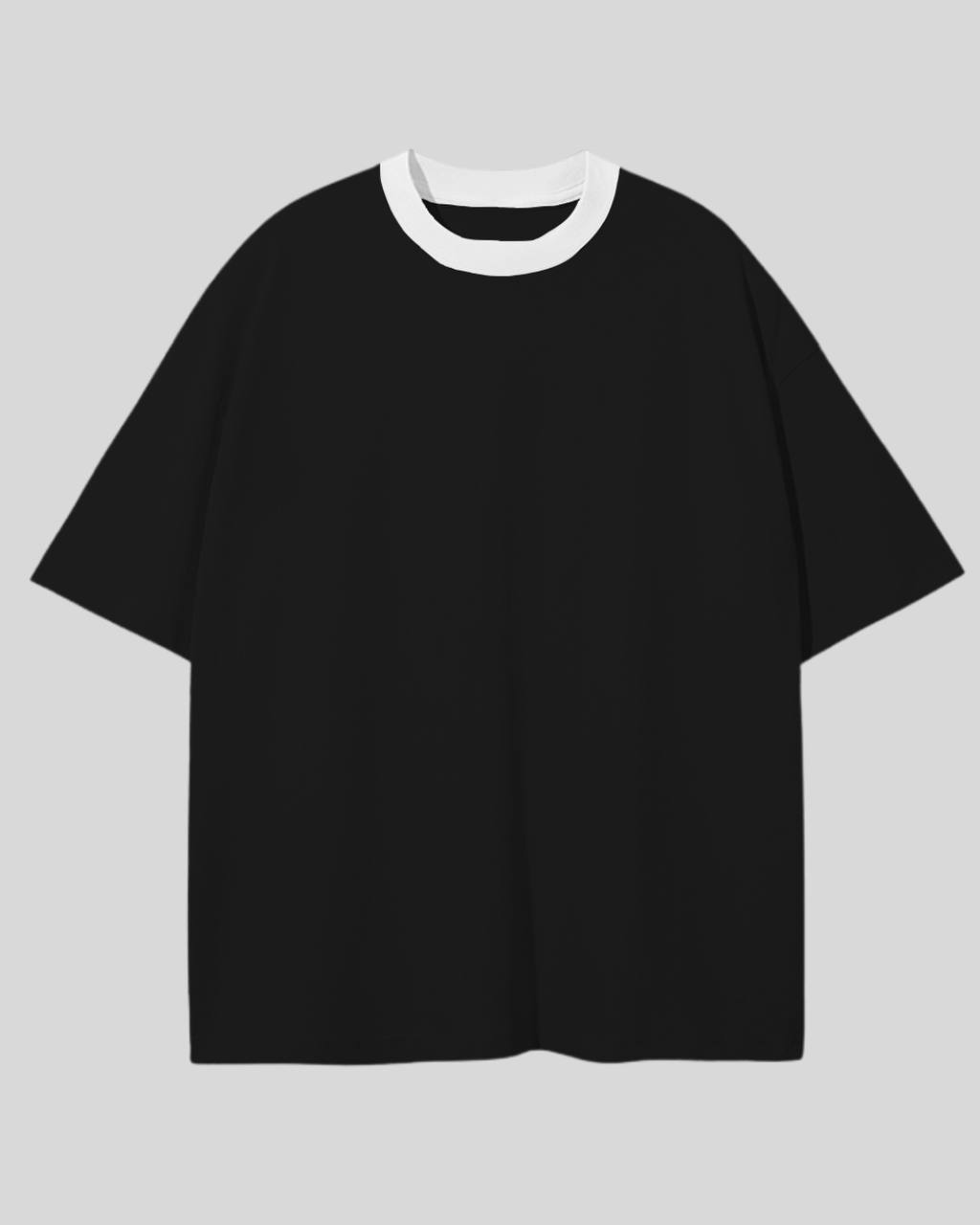 Футболка в чорно-білому кольорі якісна фурнітура 90 % бавовна