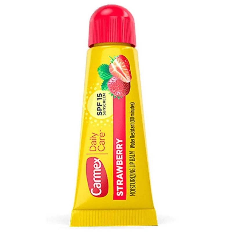 Бальзам для губ Carmex Strawberry Lip Balm Tube SPF 15, 10 г