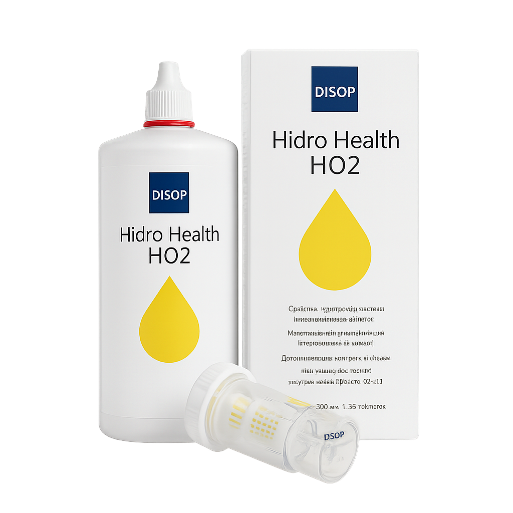 Пероксидна система Hidro Health H2O2 60мл(360мл) + 6(36) таблеток