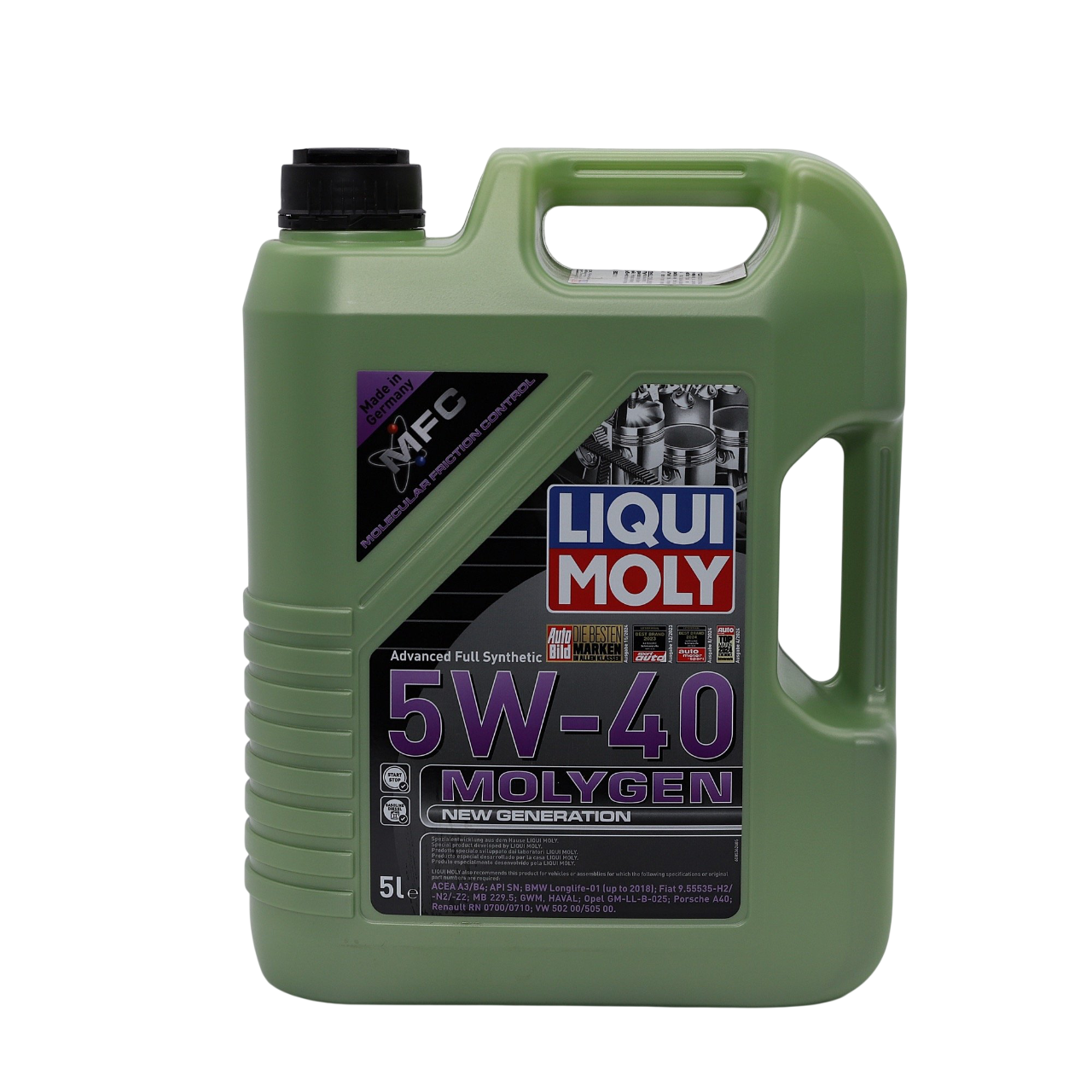 Олива моторна LIQUI MOLY MOLYGEN NEW GENERATION 5W-40 5L