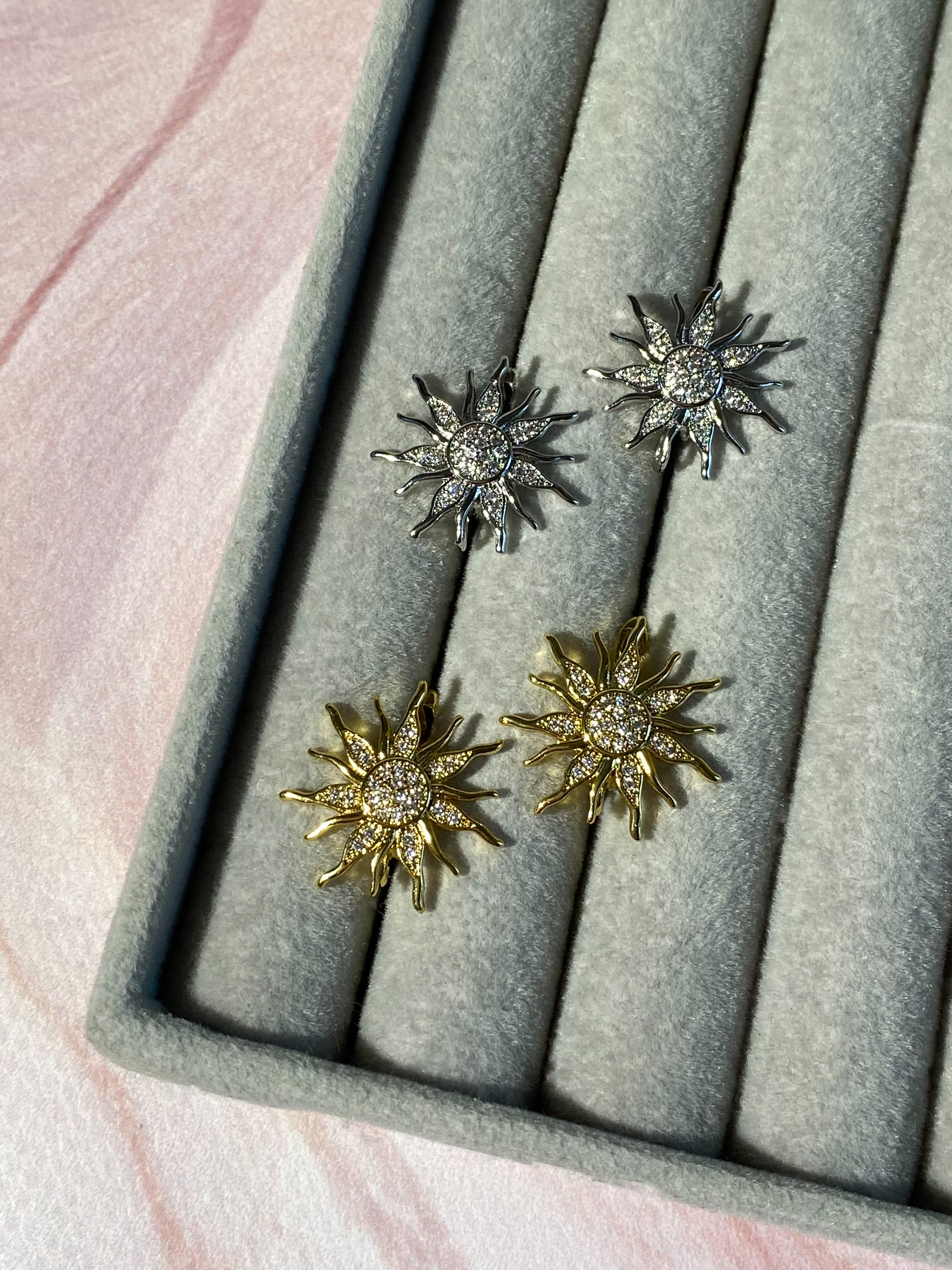 Сережки Сонце