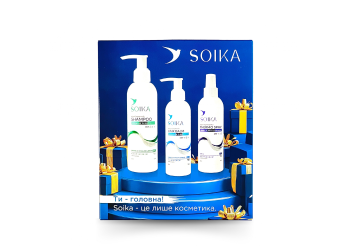 Soika Набір для волосся SOIKA 3В1 (3 од.) 