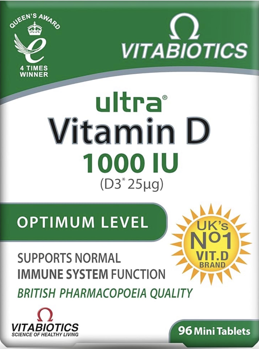 Vitabiotics Ultra Vitamin D 1000 IU