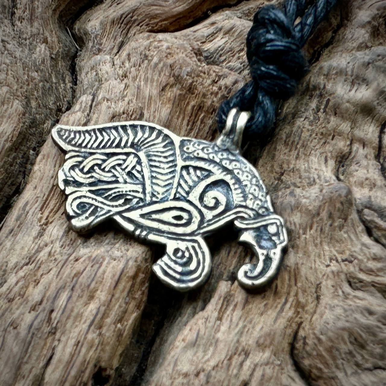 Підвіска Крук латунь