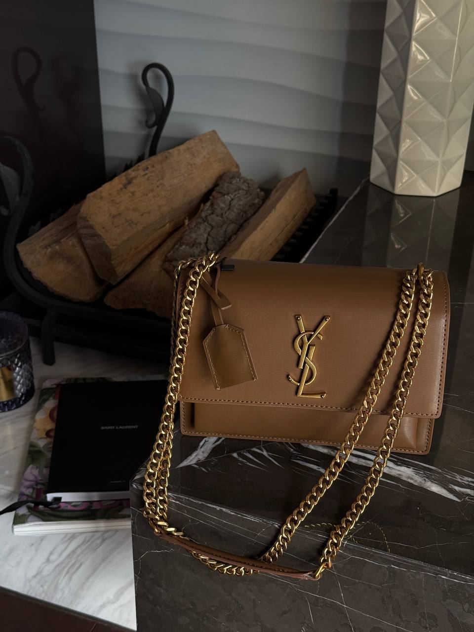 YSL Yves Saint Laurent Sunset Brown Gold