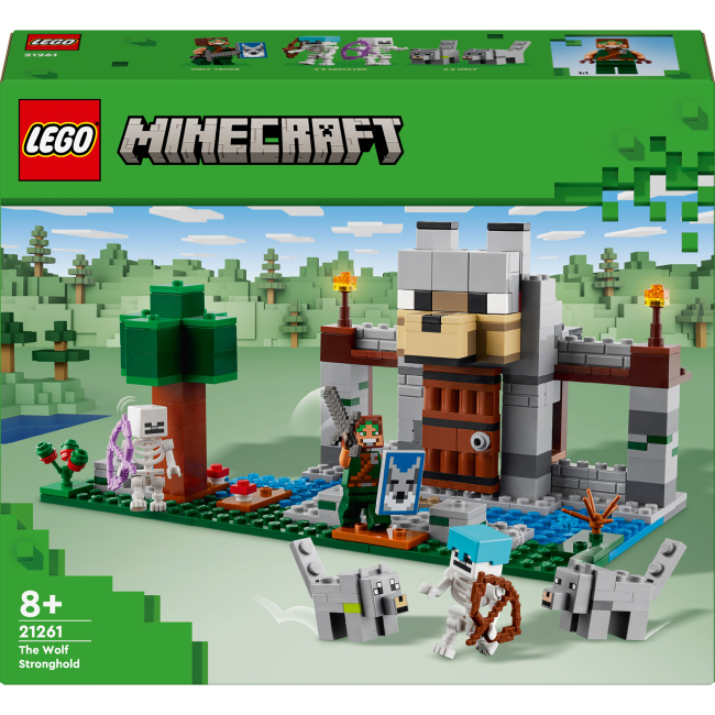 Конструктор LEGO Minecraft Вовк із Цитаделі (21261)