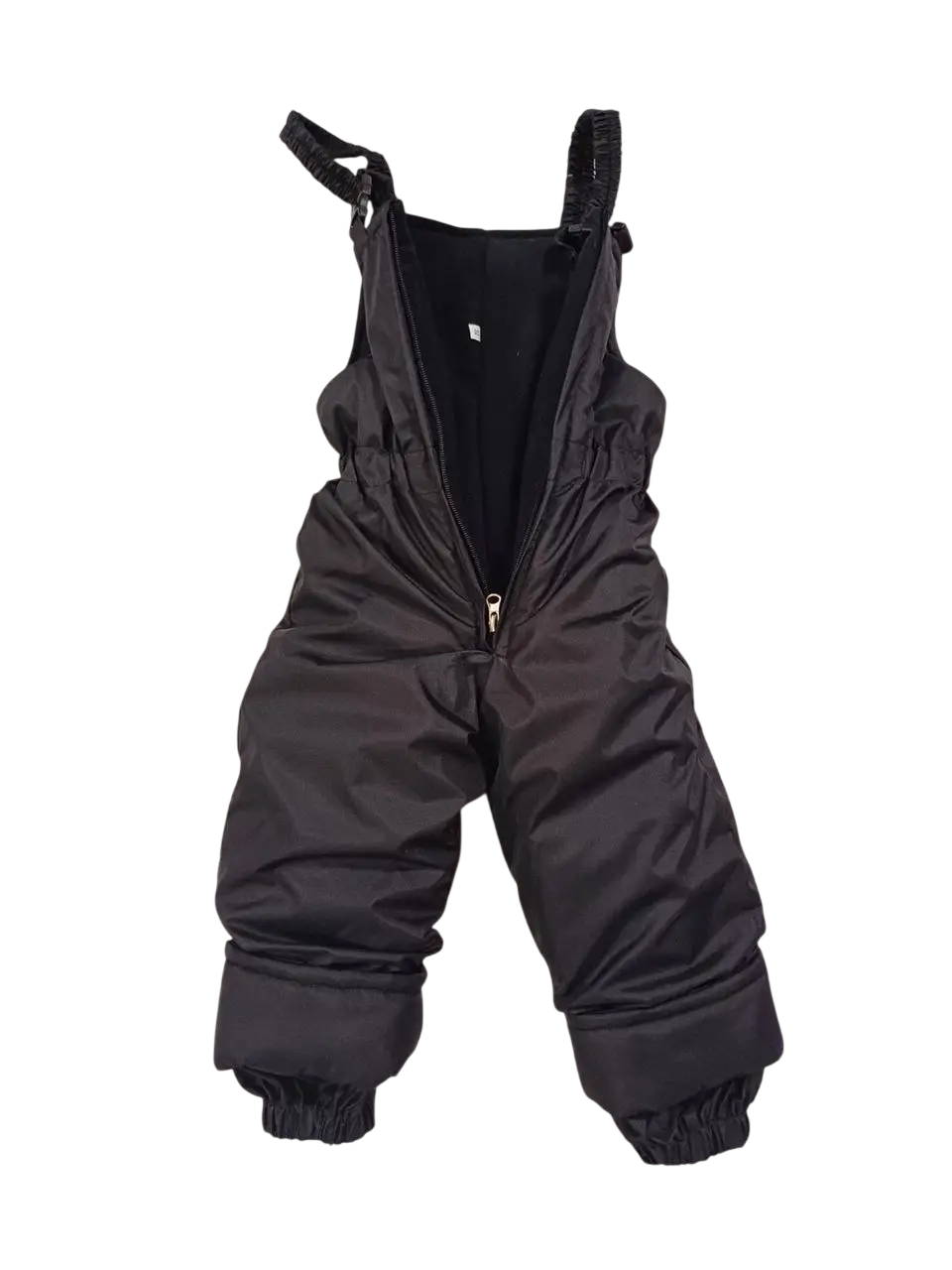 Напівкомбінезон зимовий на синтепоні чорний