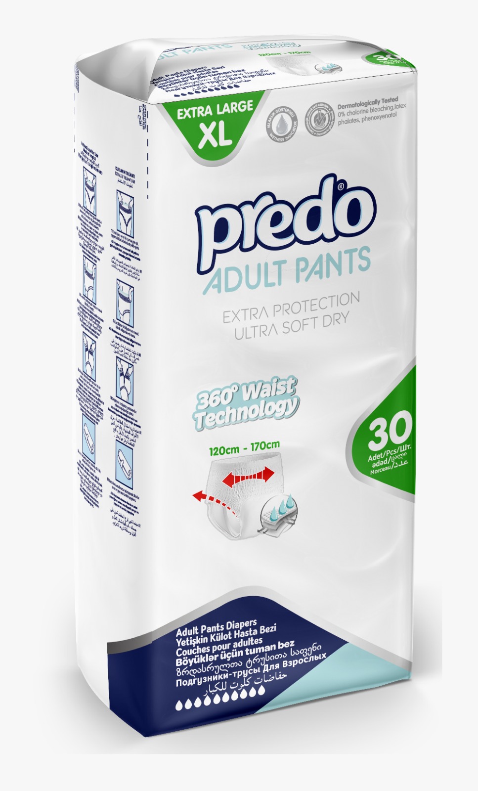 Predo Adult Pants Pielucho-majtki Extra Large 30 szt.