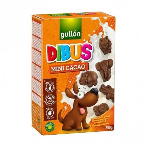 Печиво GULLON DIBUS Mini Cacao, 250 г