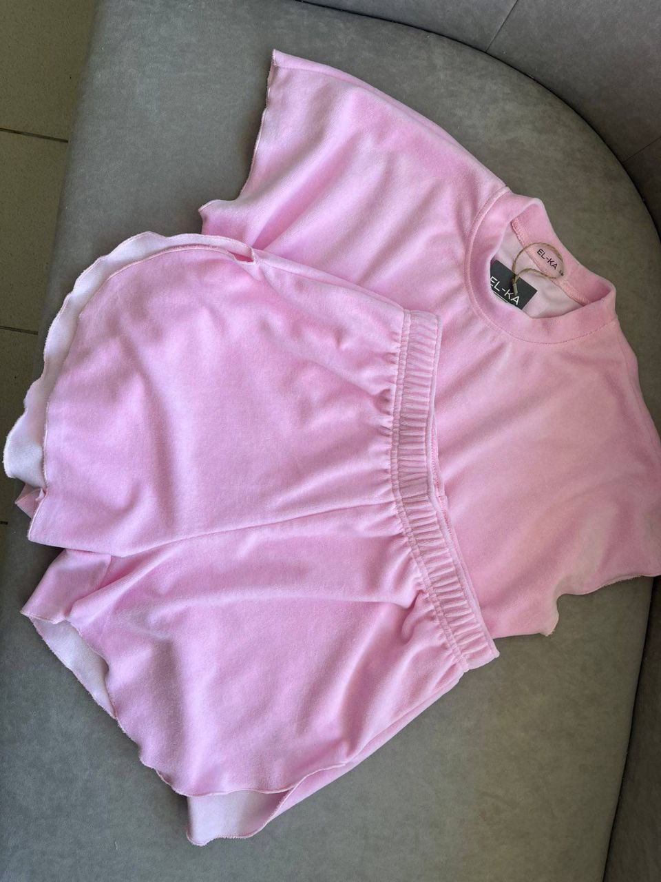 ПІЖАМА КОТОНОВИЙ ВЕЛЮР