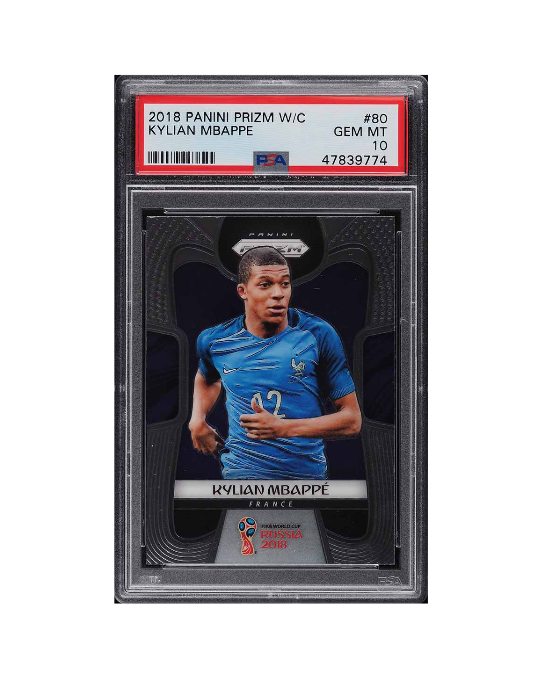 2018 PANINI PRIZM WORLD CUP #80 KYLIAN MBAPPE