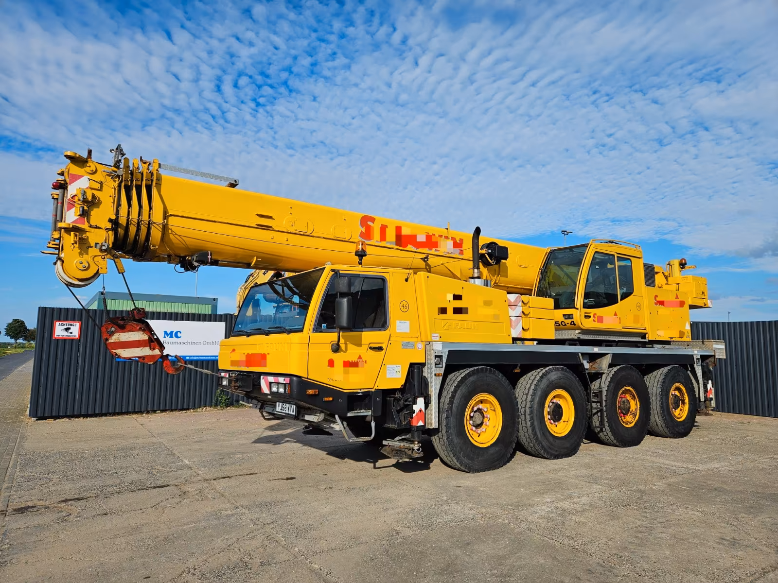 Автокран Faun Tadano ATF65G-4 | 2009 рік | 11 311 мотогодин |