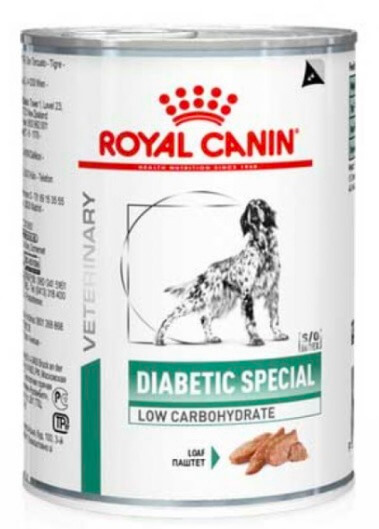 Роял Канін консерва д/соб. DIABETIC DOG (паштет) 0.410гр.