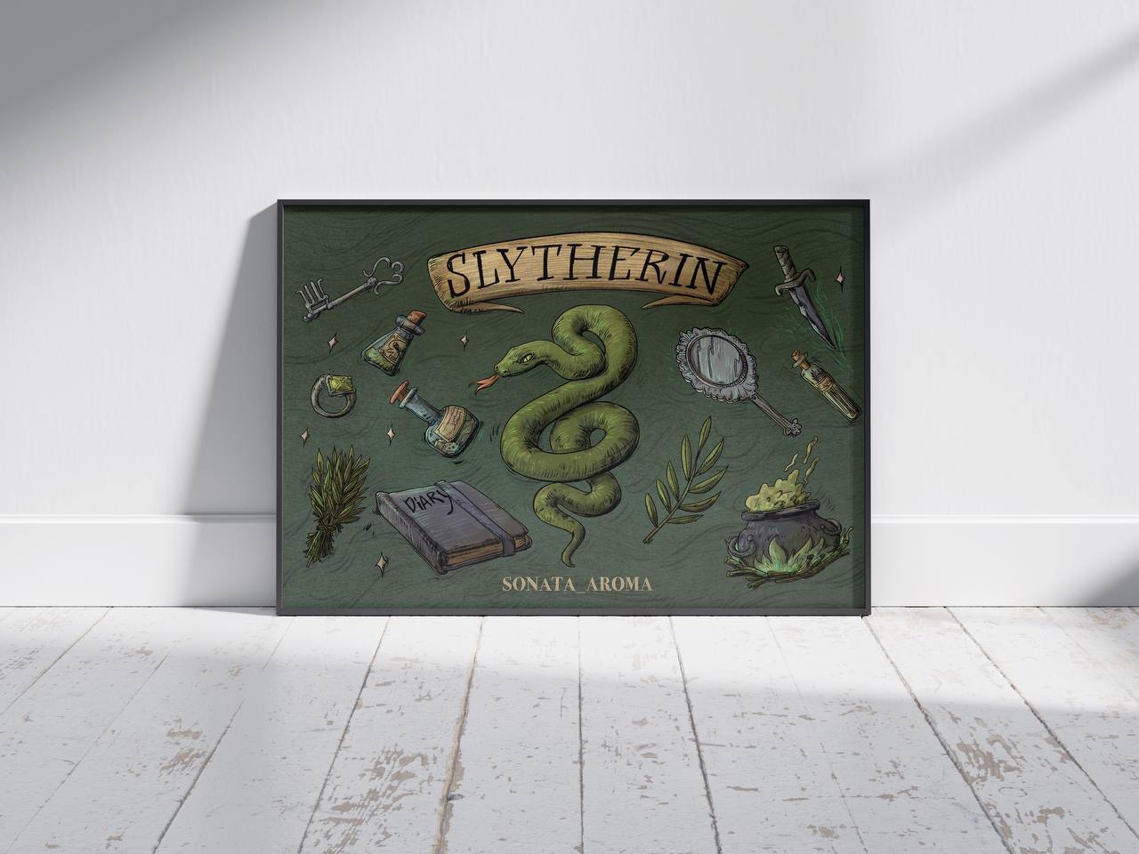 Постер зі змією