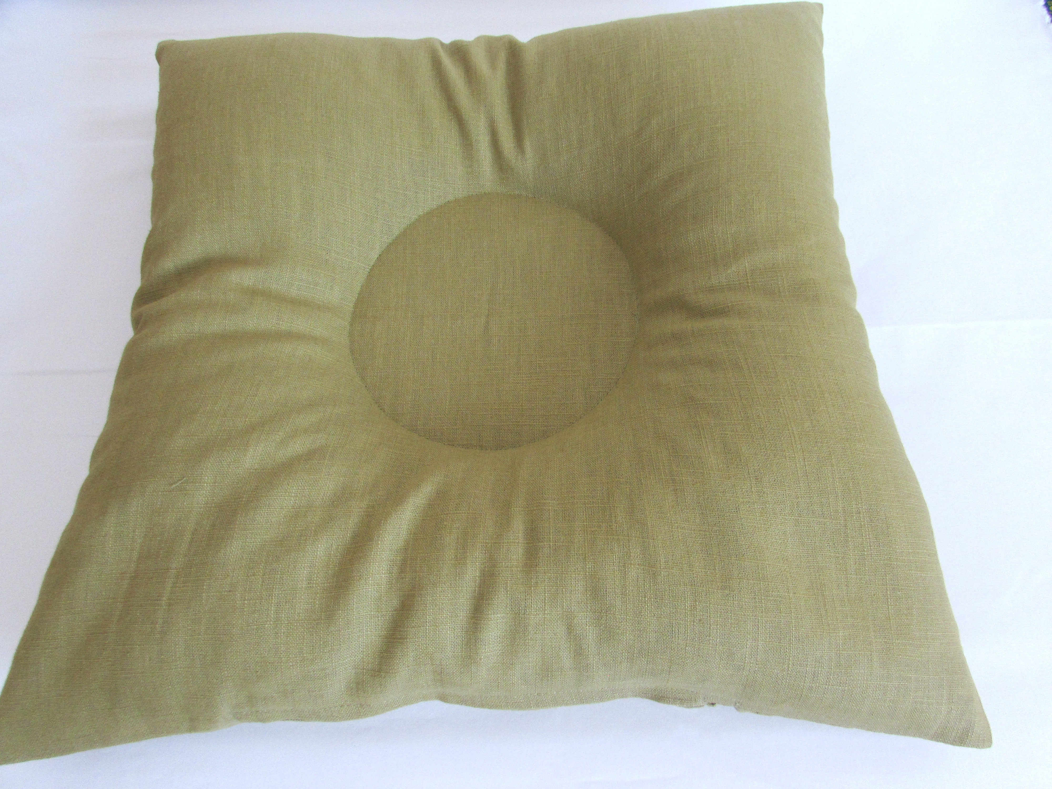 Ľanový podsedák s dierou kiwi