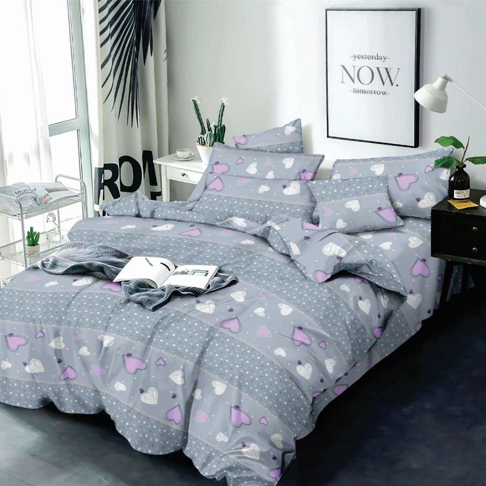 Комплект постільної білизни - Сердця джинс
