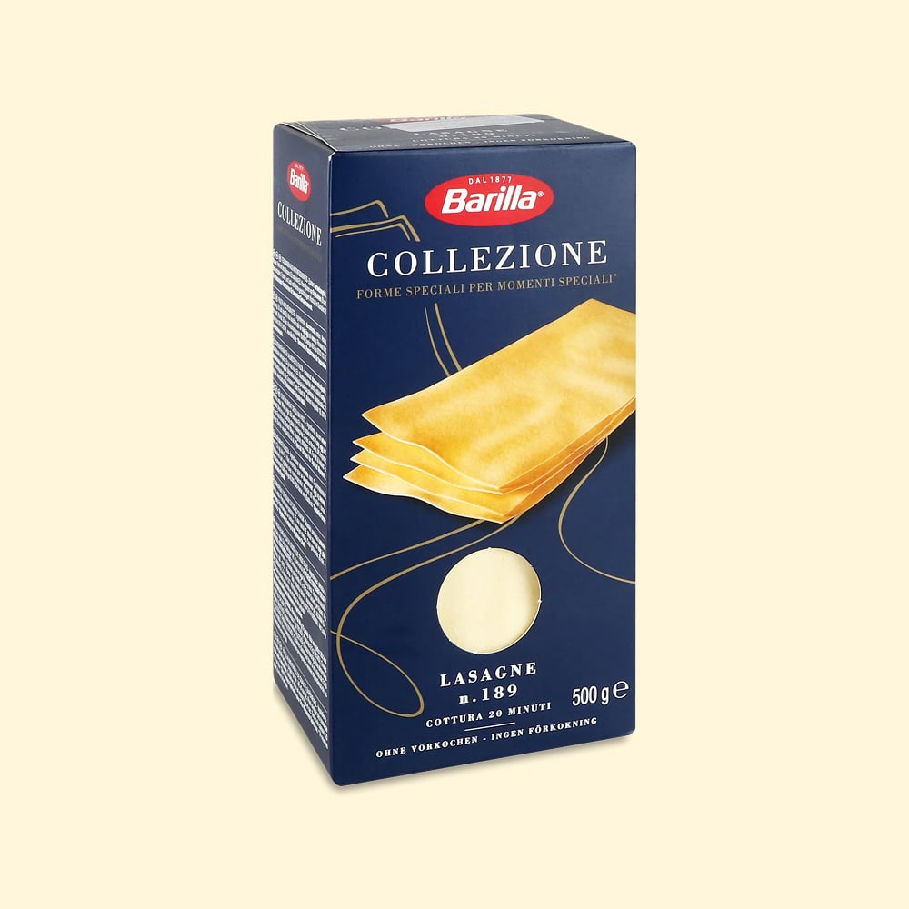 Barilla Egg Lasagne № 189, 500g