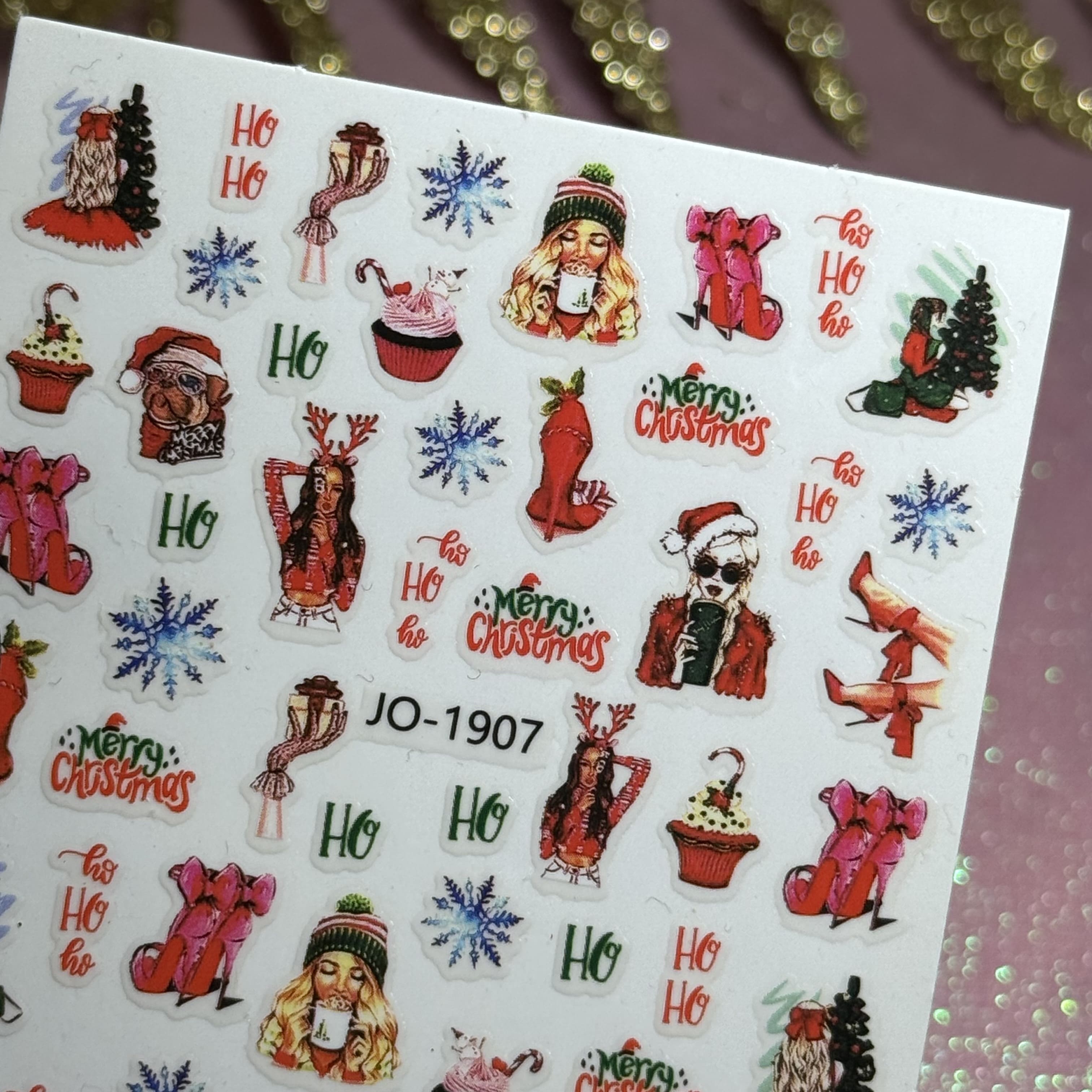 Наклейки для нігтів JO1907