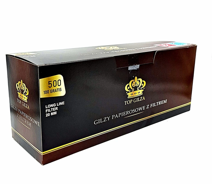 Гільзи для цигарок Top Gilza Коричневі (500 шт)