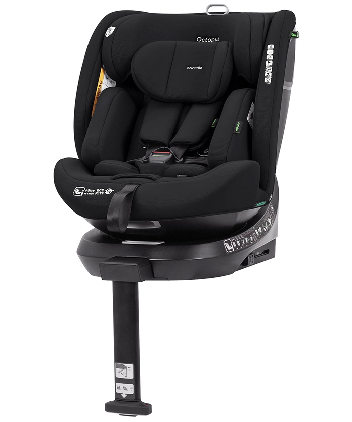 Автокрісло CARRELLO Octopus від 40 до 150 см 0+1+2+3 ISOFIX Midnight Black