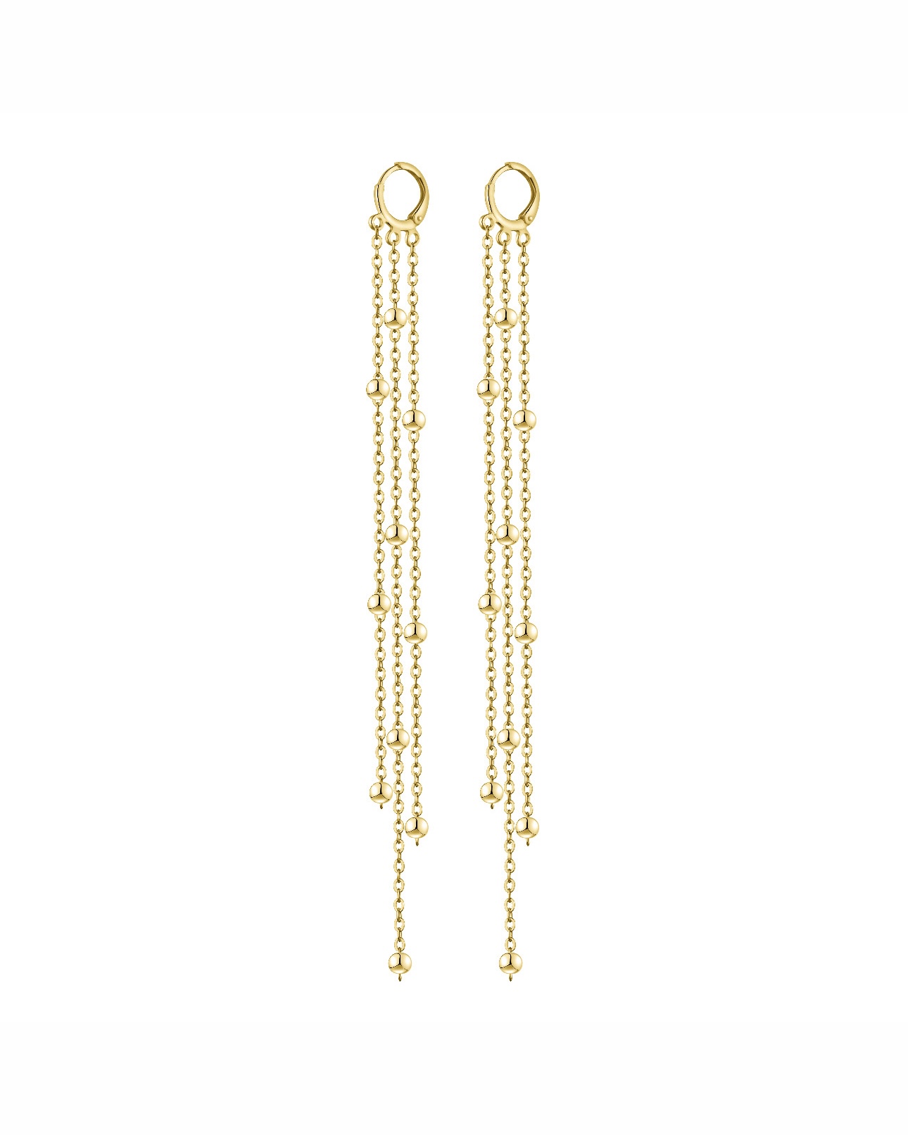 CASCADE earrings golden