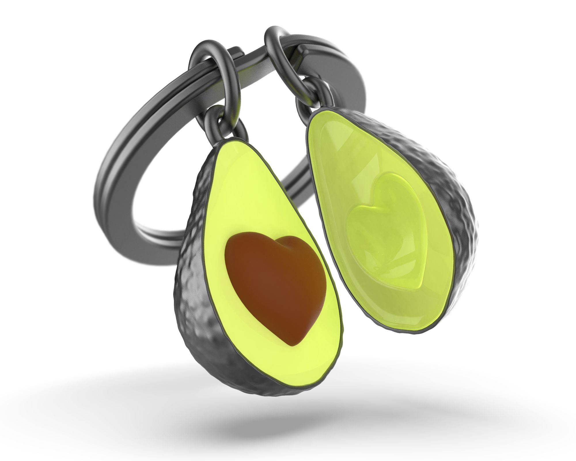 Брелок Metalmorphose Avocado – металевий брелок у вигляді авокадо
