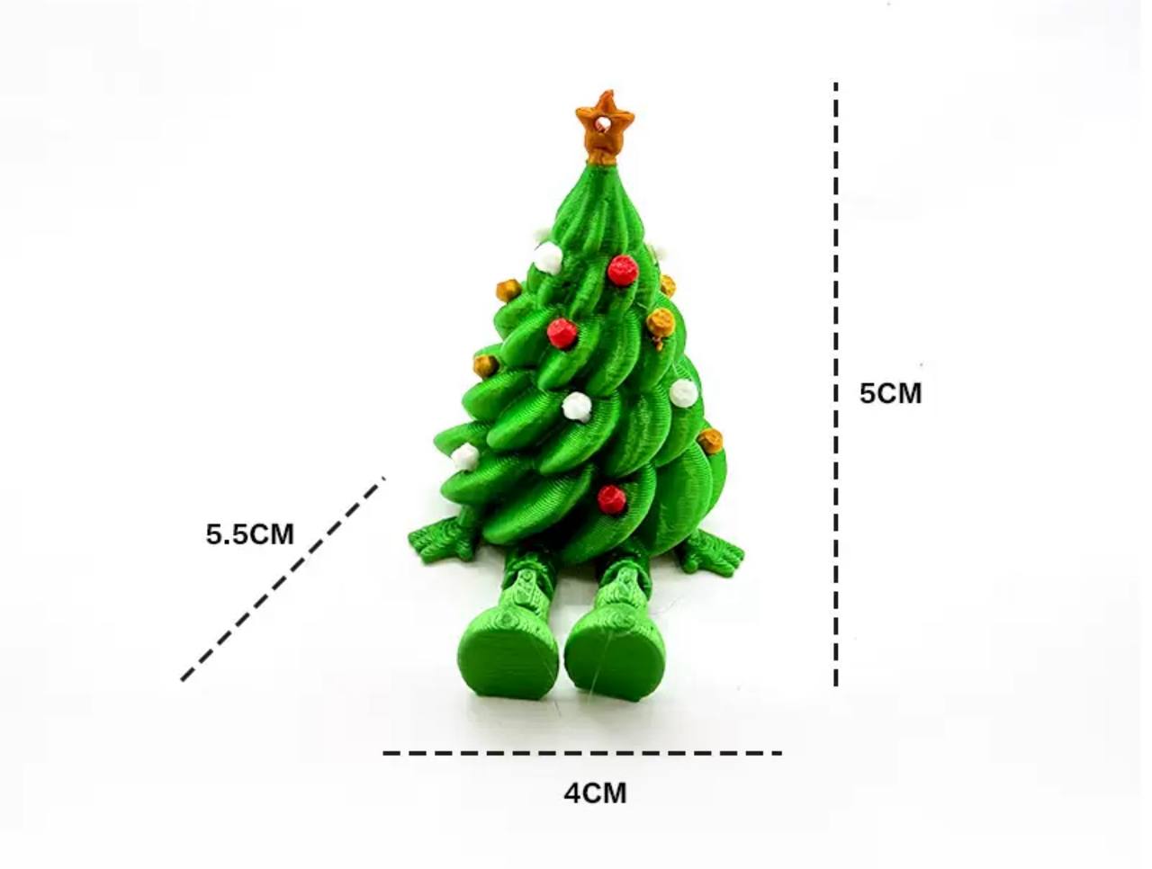 Новорічна 3Д іграшка Ялинка прикрась сам