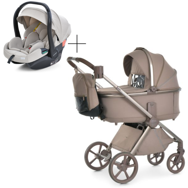 Коляска універсальна 3в1 El Camino ELLE ME 1221 Mocha