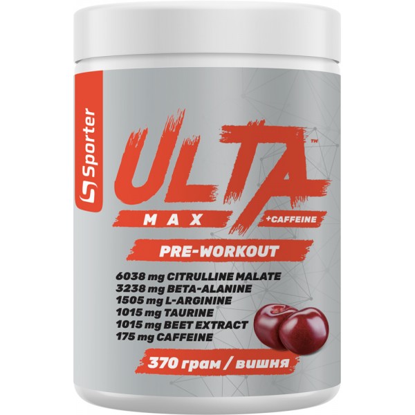 Sporter Ulta Max Pre-Workout - 370 г