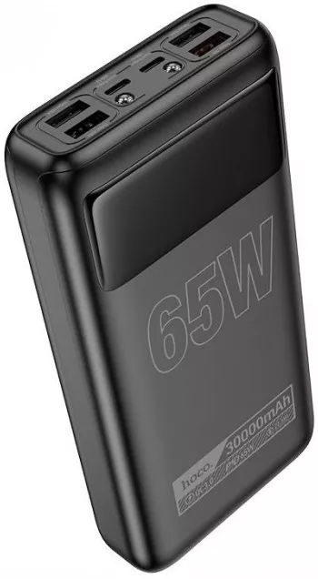 Повербанк Hoco DB81 Apollo 30000 mAh 65W PD/QC Black