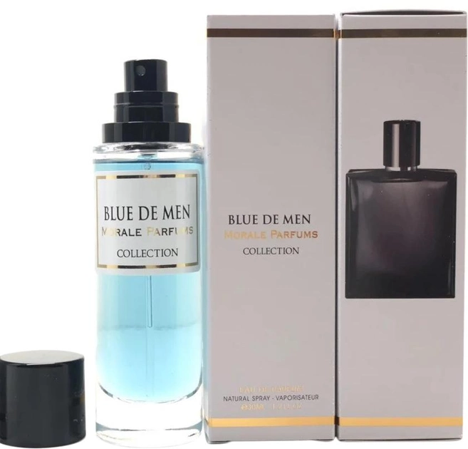 Парфумована вода для чоловіків Morale Parfums Blue De Men версія Blue de Chanel 30 мл