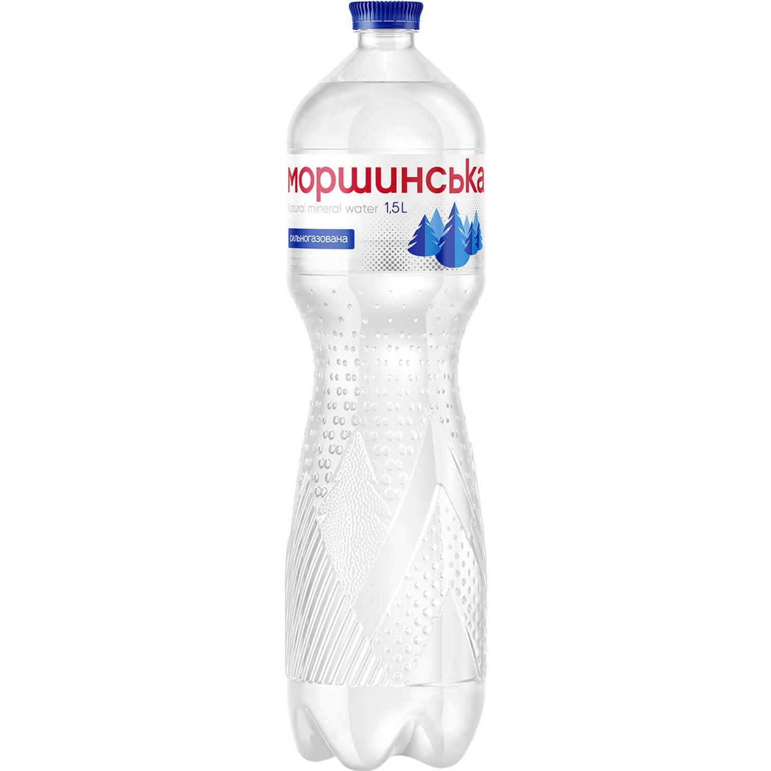 🇺🇦 "Моршинська" Вода минеральная сильногазированная, 1.5 л.