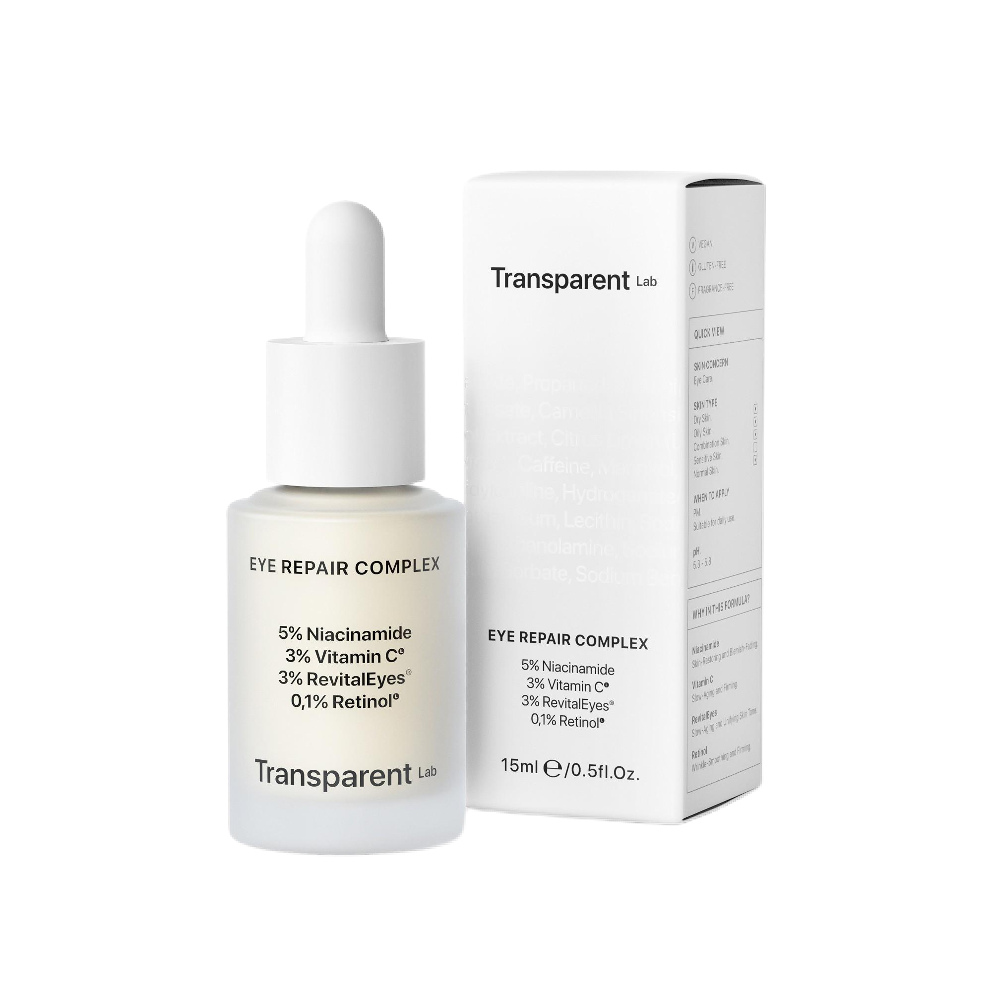 Нічна сироватка для зони навколо очей Transparent Lab EYE REPAIR COMPLEX 15 ml