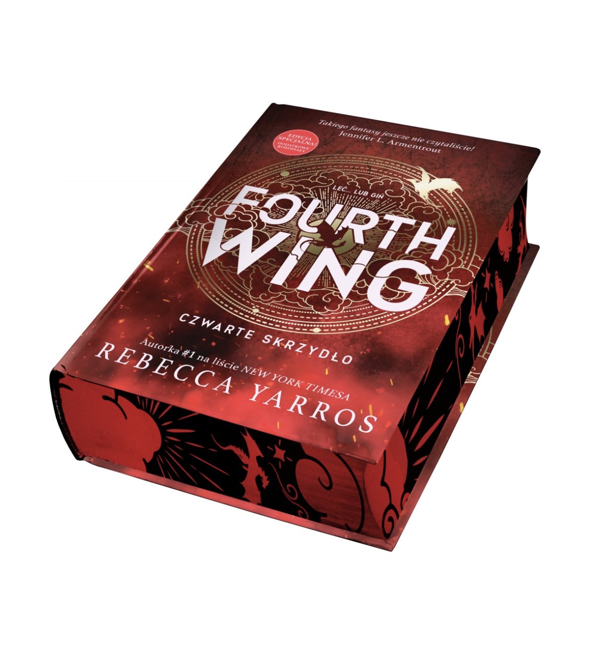 Fourth Wing Rebecca Yarros polish edition