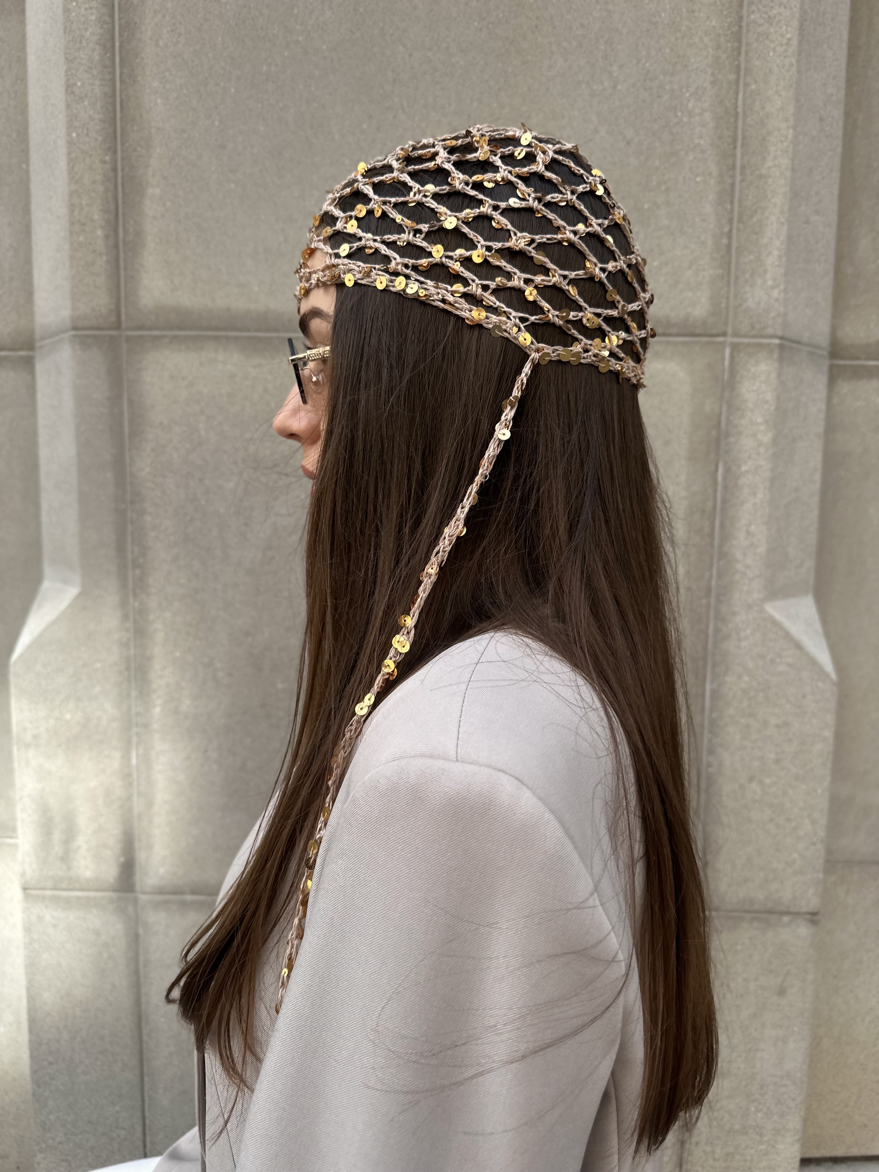 TASSEL CROCHET HAT