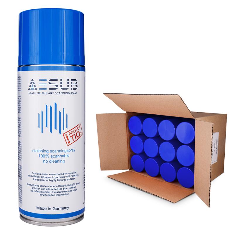 AESUB BLUE - SET OF 12 CANS OF ANTI-REFLECTIVE SPRAY