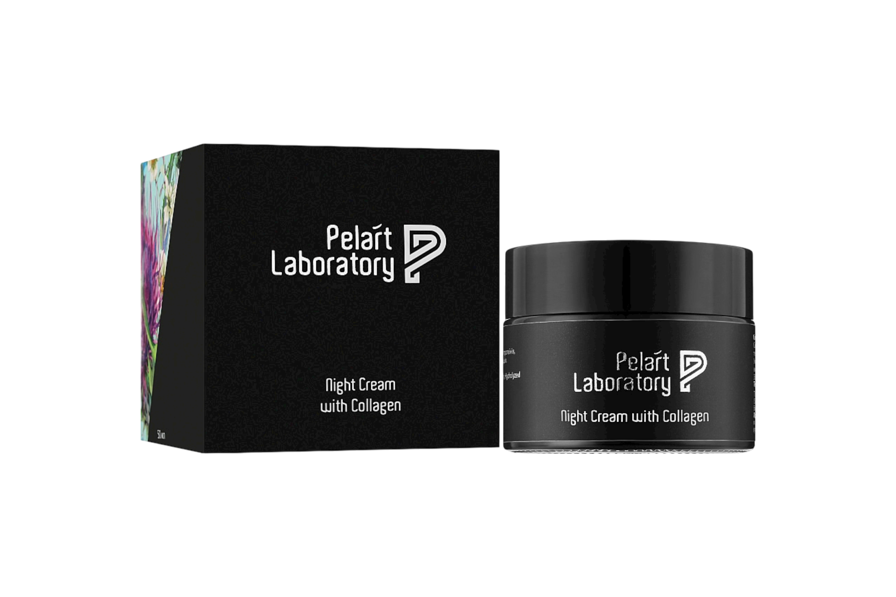 Нічний крем з колагеном Pelart Laboratory Trifolium Pretense Night Cream With Collagen