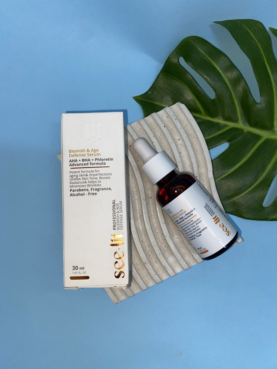 See-lit Professional serum Medinza Професійна Антивікова Сироватка АНА + ВНА + Флоретин