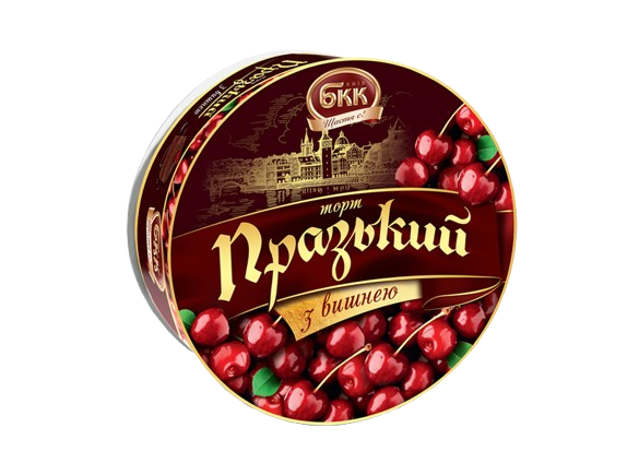🇺🇦 "БКК" Tarta Praszki con guindas, 850 g.