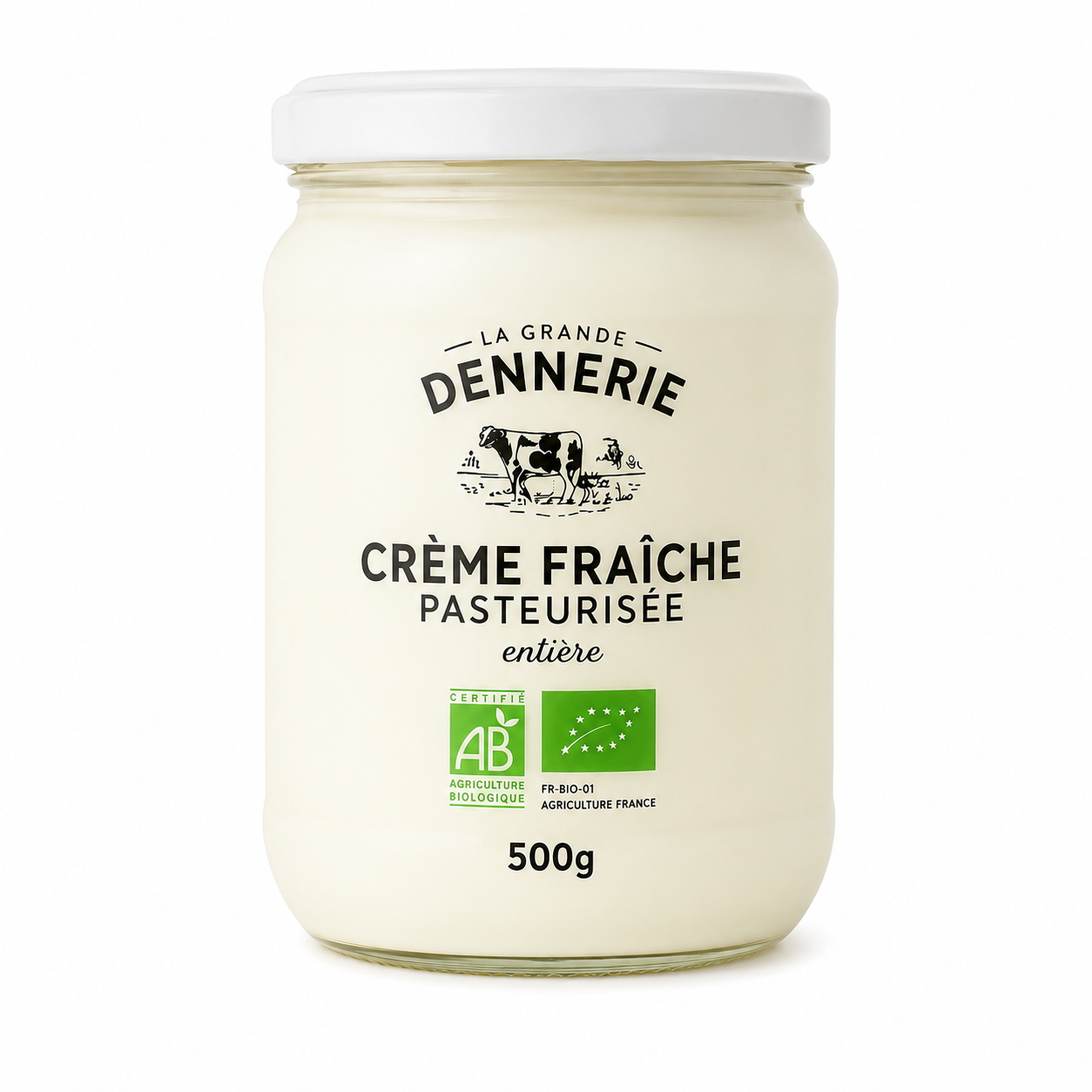 Crème fraîche bio fermier (1x500g)