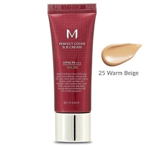 ББ крем для обличчя Missha М Perfect Cover BB Cream (25 тон) 20 мл