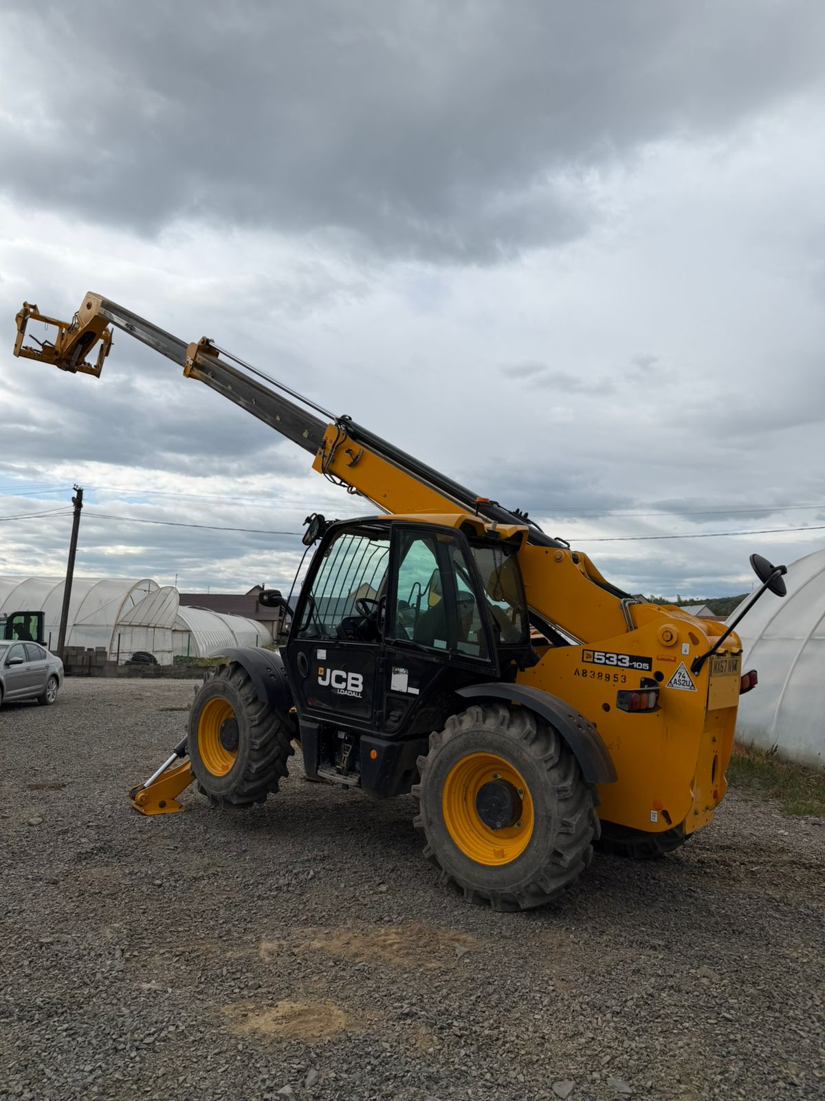Телескопічний навантажувач JCB 533-105 | 2017 рік | 3484 мотогодин