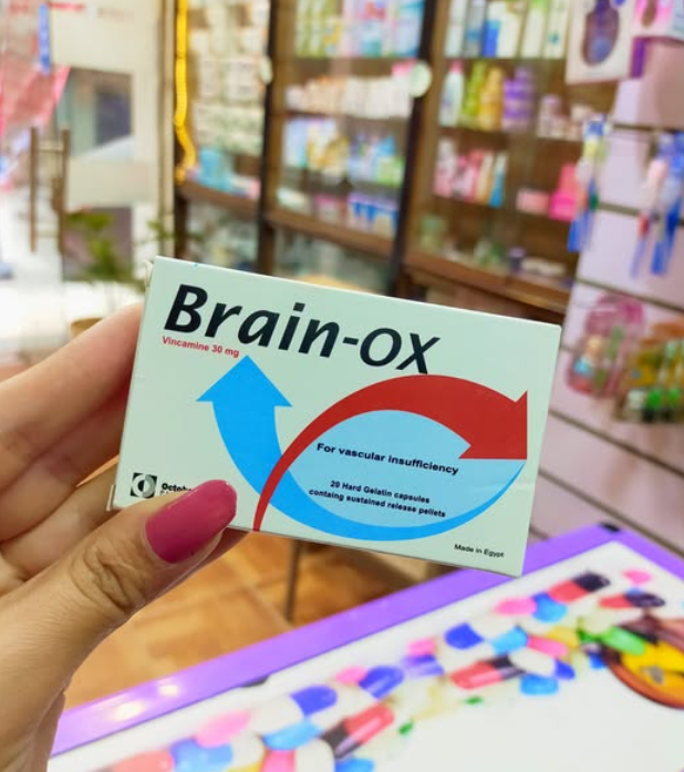 Brain-ox Брейн-Oкс Вінкамін 30 мг 20 капсул
