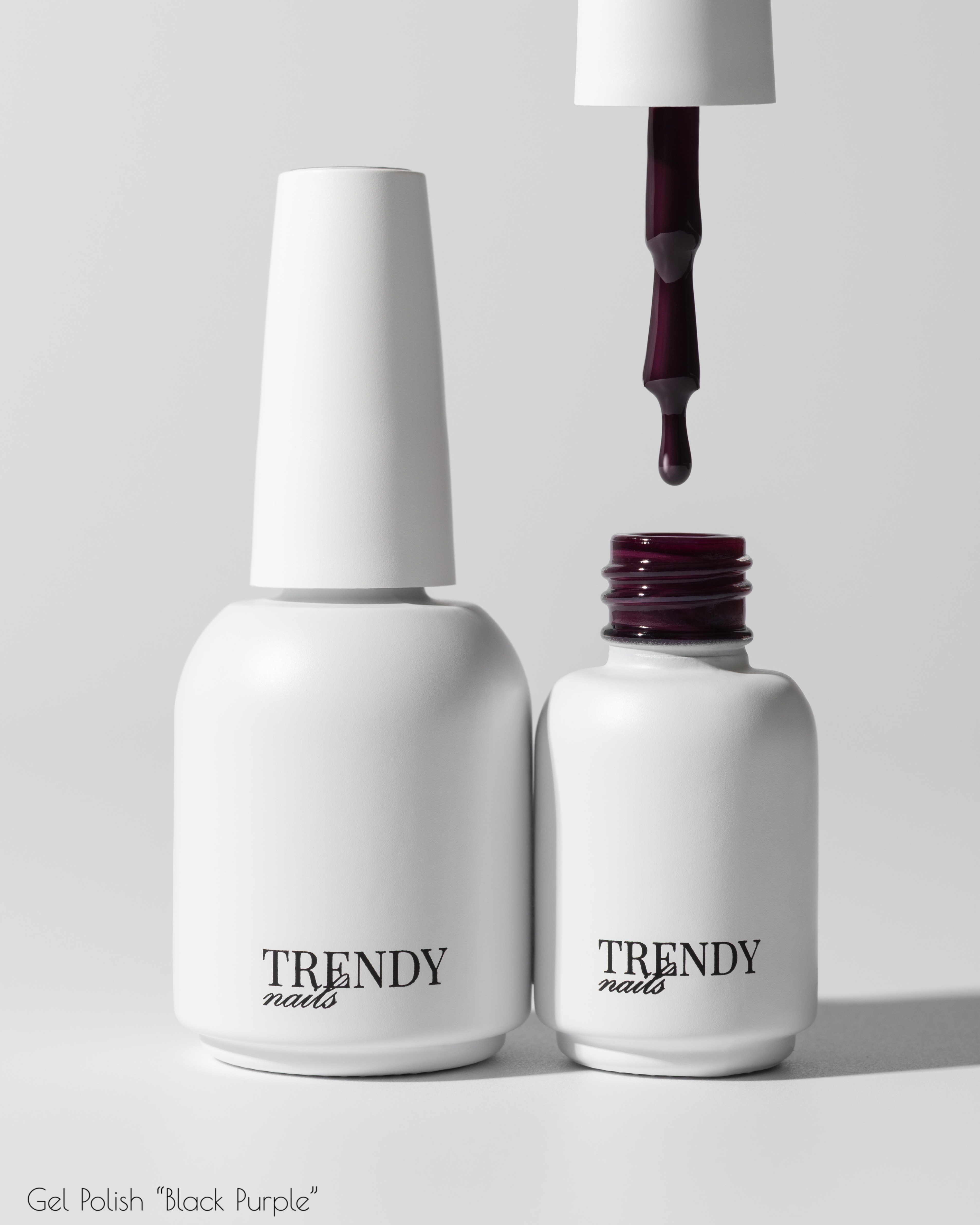 Gel polish "Black Purple" HEMA/TPO free 10 ml